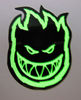 Picture of VATH Spitfire Flame Head Glow in The Dark Sticker 60mmW x 80mmH / 3 1/8" Hx 2 5/8" W [C55]