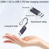 Picture of MARALANG 2 Piece QC to USB C PD Adapter USB3.1 Male to Type C Female Fast Charging Connector Alloy for USB QC Power to USB C PD Function