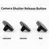 Picture of GCJUYA Shutter Button, Aluminum Shutter Release Button, Compatible with Fujifilm, Canon, Nikon, Sony, Other Camera & More, Concave*1, Convex*1, Flat*1 (3 Pack, Black)