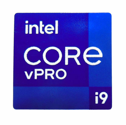 Picture of VATH Sticker Compatible with Intel Core i9 vPRO 14 x 14mm / 9/16" x 9/16" [1102]