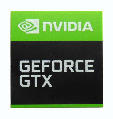 Picture of VATH Sticker Compatible with NVIDIA Geforce GTX 18 x 18mm / 11/16" x 11/16" [1058]