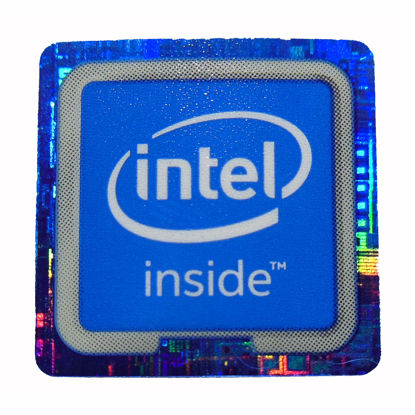 Picture of VATH Sticker Compatible with Intel Inside 18mm x 18mm / 11/16" x 11/16" [1030]