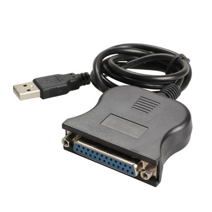 Picture of BEIDUOYANG USB DB25 25Pin Male to Female Printer Parallel Port IEEE 1284 LPT Adapter Converter Cable Cord Parallel Port Converter USB to Db25 Parallel Printer Cable Adapter Converter Apdater