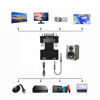 Picture of Acahhotxx to VGA Adapter Computer Set-top Box Converter for Laptop PC Monitor Projector HDTV Connector Adapter Vga to Adapter Converter for Monitor 1920x1080 Resolution