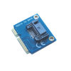 Picture of mSATA to SATA 7 Pin Adapter Low Profile Flat Version