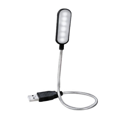 Picture of USB Laptop Light - USB Light White Computer Light | Flexible USB Keyboard Light | USB Reading Led Task Lamp | Flexible USB Led Lamp Light | USB Led Reading Night Lamp for Computer, Laptop, Pc