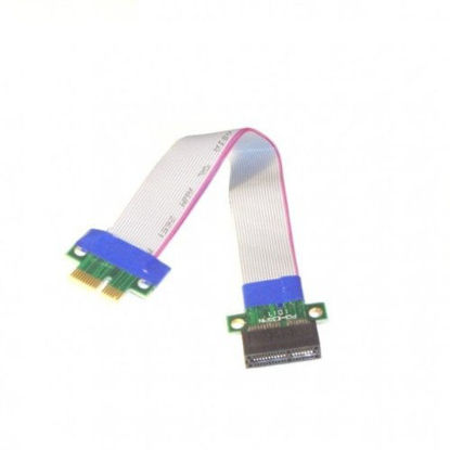 Picture of Micro SATA Cables PCI-E Express 1X Riser Card with Flexible Cable