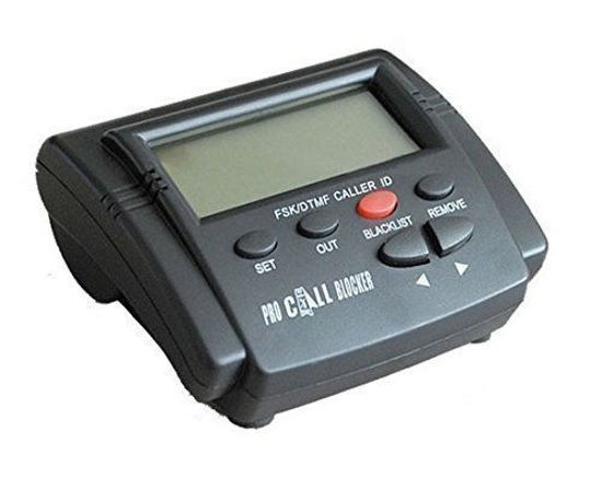 Picture of Call Blocker, Prosensor® Landline Call Blacklist with Caller ID Display, Dual Signal FSK/DTMF, Save 1000 Number - Block Robocalls, Telemarketers, Nuisance, Unknown, Private, Out-of-area, Junk Faxes