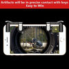 Picture of Mobile Game Controller Cell Phone Game Fire Button Aim Key Game Joystick Smart Phone PUBG Knives Out Rules of Survival Gaming Shooter Trigger L1R1 for Android IOS(1 Pair)