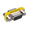 Picture of axGear VGA SVGA 15 Pin Female to Female F/F Mini Gender Changer Adapter Connector