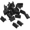 Picture of AIMPGSTL 20PCS USB Port Caps Cover, Silicone Anti Dust Plugs Cover Laptop Port Protection Stopper for Female End