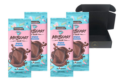 Picture of Feastables Mr Beast Chocolate Bar Bundle in a Custom Shadowlish Box (Original)