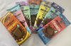 Picture of Feastables Mr Beast Chocolate Bars Sampler Pack - NEW Deez Nuts Milk Chocolate Peanut Butter, Milk Chocolate Crunch, Original Dark, Milk Chocolate, Quinoa Crunch, Sea Salt and Almond Chocolate Bars (7 Bars)