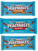 Picture of Feastables Beast Bar Peanut Butter Milk Chocolate, Milk Chocolate Almond, Milk Chocolate Crunch (3 BARS) NEW FORMULA! Creamier and Thicker - 2.1 oz bars