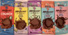 Picture of Feastables Beast Chocolate Bars - Milk Chocolate Crunch, Original Dark, Milk Chocolate, Sea Salt and Almond Chocolate Bars (5 Pack)