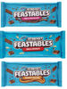 Picture of Feastables Beast Bar Milk Chocolate Bundle - Milk Chocolate Peanut Butter, Milk Crunch, Milk Chocolate Beast Bars [3 BARS] NEW FORMULA! Creamier and Thicker - 2.1 oz Bars