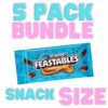 Picture of Feastables | Mr Beast Chocolate Bar | [5 BAR BUNDLE] Milk Chocolate Peanut Butter | New Formula Creamier 1.23 oz | Multipack Peanut Butter Chocolate Candy