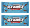 Picture of Feastables Milk Crunch Chocolate Beast Bars Bundle, New Formula Smoother and Creamier Texture, 2.1 oz (60g), 2 Count Milk Crunch Chocolate Feastables Bars