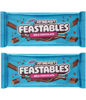 Picture of Generic Feastables Milk Chocolate Beast Bars Bundle, New Formula Smoother and Creamier Texture, 2.1 oz (60g), 2 Count Milk Chocolate Feastables Bars