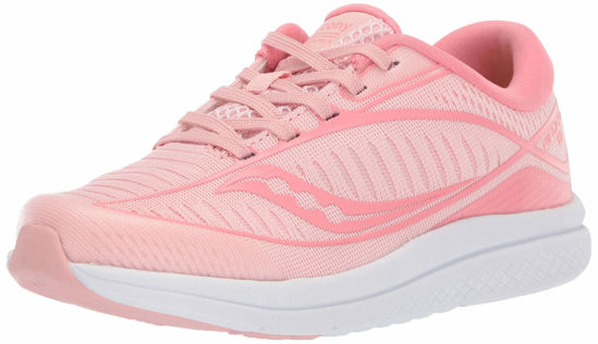 Picture of Saucony Girls' Kinvara 10 Sneaker, Rose, 045 Medium US Big Kid - Size: 4.5 Big Kid