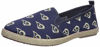 Picture of Los Angeles Rams Espadrille Canvas Shoe - Womens Small - Size: Small