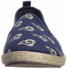 Picture of Los Angeles Rams Espadrille Canvas Shoe - Womens Small - Size: Small