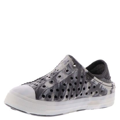 Picture of Skechers Baby Boy's Foamies Guzman Flash Marblized Slip-On 402021N (Toddler) Charcoal/Gray 6 Toddler M - Size: 6 Toddler