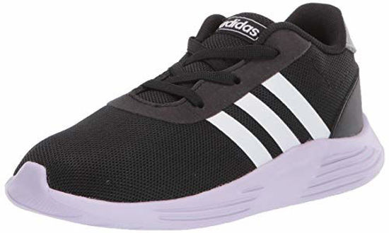 Picture of adidas Unisex-Kid's Lite Racer 2.0 I Sneaker, core Black/FTWR White/Purple Tint, 6K M US Big Kid - Size: 6 Toddler