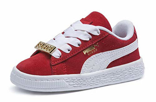 Picture of PUMA Boys Suede Classic B-Boy Fabulous (Toddler) Casual Sneakers, Red, 10 - Size: 10 Toddler