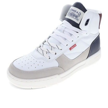 Picture of Levi's® Men's Venice Sneaker, White/Grey, 8.5 - Size: 8.5