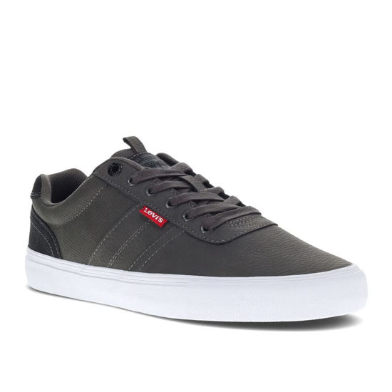 Picture of Levi's Mens Miles WX Stacked Classic Casual Sneaker Shoe, Charcoal/Black, 9 M - Size: 9