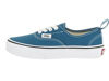 Picture of Vans Kids Authentic Elastic (Elastic Lace) Skate Shoe Navy/True White 1 - Size: 1 US Kids