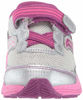 Picture of Saucony girls Ride 10 Jr Sneaker, Silver/Pink, 7.5 Toddler US - Size: 7.5 Toddler