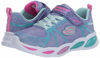 Picture of Skechers Kids Girls' Shimmer Beams-Sporty Glow Sneaker, Periwinkle/Mint, 12 Medium US Little Kid - Size: 12 Little Kid