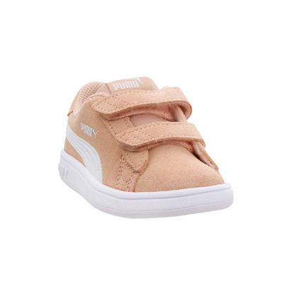 Picture of PUMA Baby Smash Velcro Sneaker, Peach Parfait White, 9 M US Toddler - Size: 9 Toddler