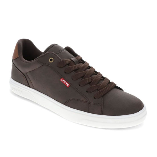 Picture of Levi's Men's Carter NB Sneaker, Dark Brown, 7.5 - Size: 7.5