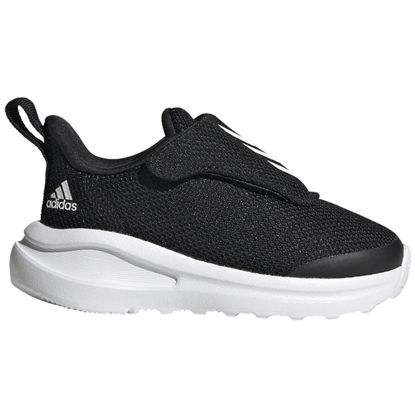 Picture of adidas Infant Fortarun AC Sneakers, Core Black/White, Infant 9.5 - Size: 9.5 Infant