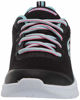 Picture of Skechers Kids Girl's Microspec Sneaker, Black/Aqua, 11 Medium US Little Kid - Size: 11 Little Kid