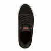 Picture of Levi's Mens Turner Pin Perf Casual Fashion Sneaker Shoe, Black/Burgundy, 9 M - Size: 9