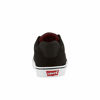 Picture of Levi's Mens Turner Pin Perf Casual Fashion Sneaker Shoe, Black/Burgundy, 9 M - Size: 9