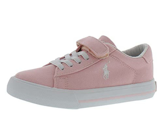 Picture of Polo Ralph Lauren Easten Ii Ps Ac Girls Shoes Size 4, Color: Soft Pink/White - Size: 4 Big Kid