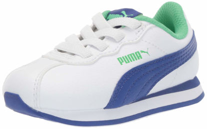 Picture of PUMA Unisex Turin Sneaker White-surf The Web-Irish Green, 12 M US Little Kid - Size: 12 Little Kid