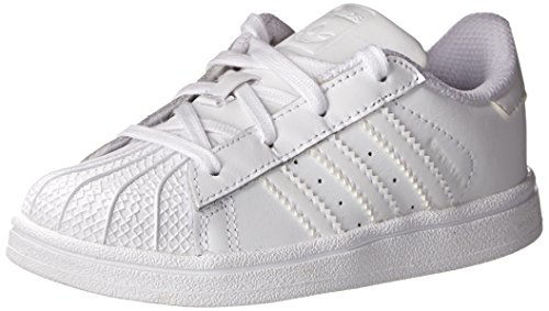 Picture of adidas Originals Superstar Foundation I Kids Shoe (Infant/Toddler), White/White, 6 M US Toddler - Size: 3 Infant