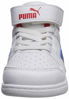 Picture of PUMA Unisex-Baby Rebound Layup Hook and Loop Sneaker, White-Galaxy Blue-high Risk Red, 5 M US Toddler - Size: 5 Toddler