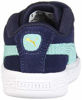 Picture of PUMA Baby Suede Classic Velcro Sneaker, Peacoat-Blue Turquoise White, 5 M US Toddler - Size: 5 Toddler