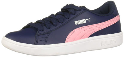 Picture of PUMA Smash 2 Sneaker, Peacoat-Peony, 7 US Unisex Big Kid - Size: 7 Big Kid