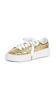 Picture of PUMA Basket Platform Glitter - Size: 8