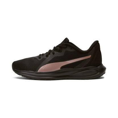 Picture of PUMA mens Twitch Runner Sneaker, Puma Black-rose Gold, 9 US - Size: 9