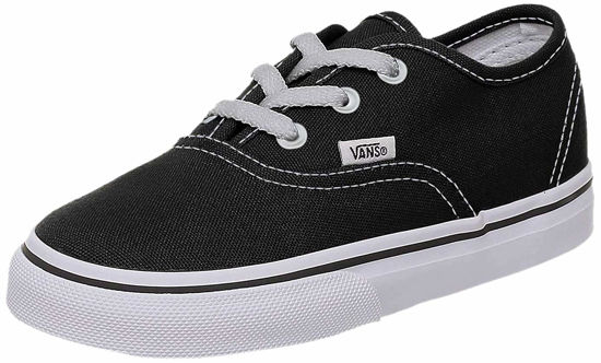 Picture of Vans Unisex AUTHENTIC Sneakers, Black/White, 8 M US Toddler - Size: 8 Infant