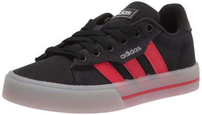 Picture of adidas Daily 3.0 Skate Shoe, Black/Black/Grey, 10.5 US Unisex Little Kid - Size: 10.5 Little Kid